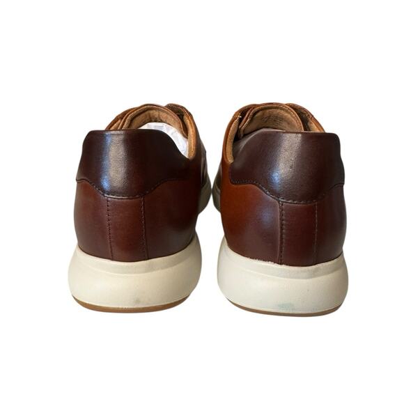 Florsheim NEW Dash Plain Toe Oxford Cognac 9.5M Comfortech Shoes Brown Lace - Picture 3 of 8